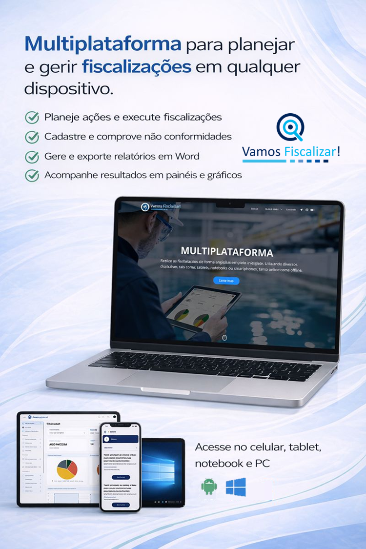 VamosFiscalizar em notebook, tablet e celular
