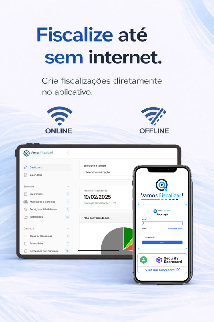 Fiscalização online e offline no VamosFiscalizar